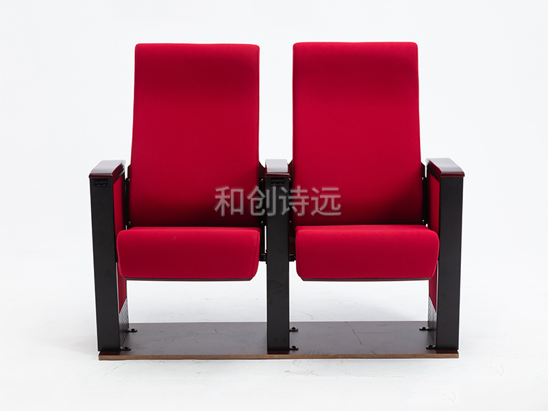 北京礼堂椅木板背